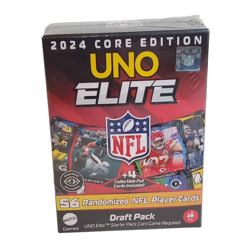 UNO Draft Pack Collector Cards – Core Edition Trading Cards + 4 Surprise Foils
